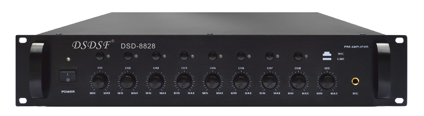 DSD-8828  八进八出前置放大器