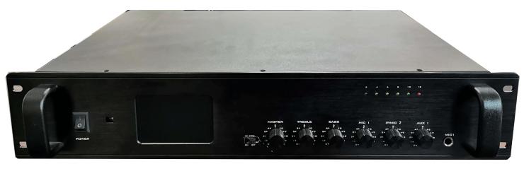 DSD-IP15  IP网络音频终端（机架式，LCD显示，带点播，带遥控）